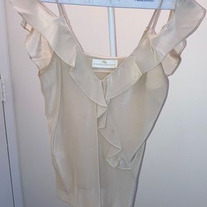 Blush colored blouse